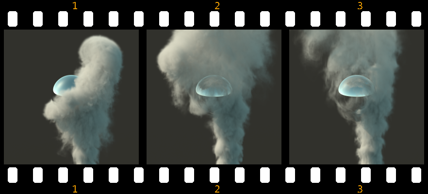 Sequence from a smoke simulation
