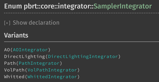 Sampler Integrators