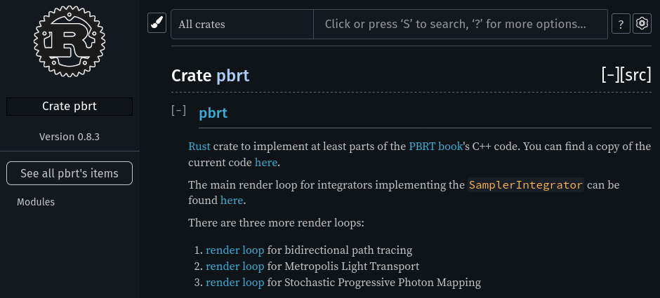 new documentation style