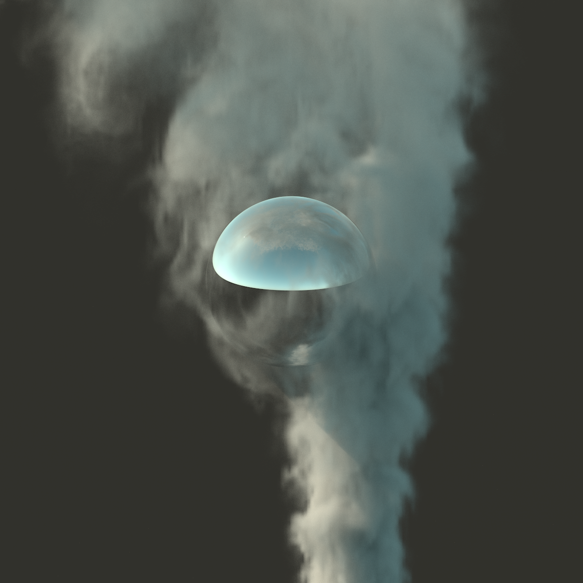 Smoke from a CFD Simulation